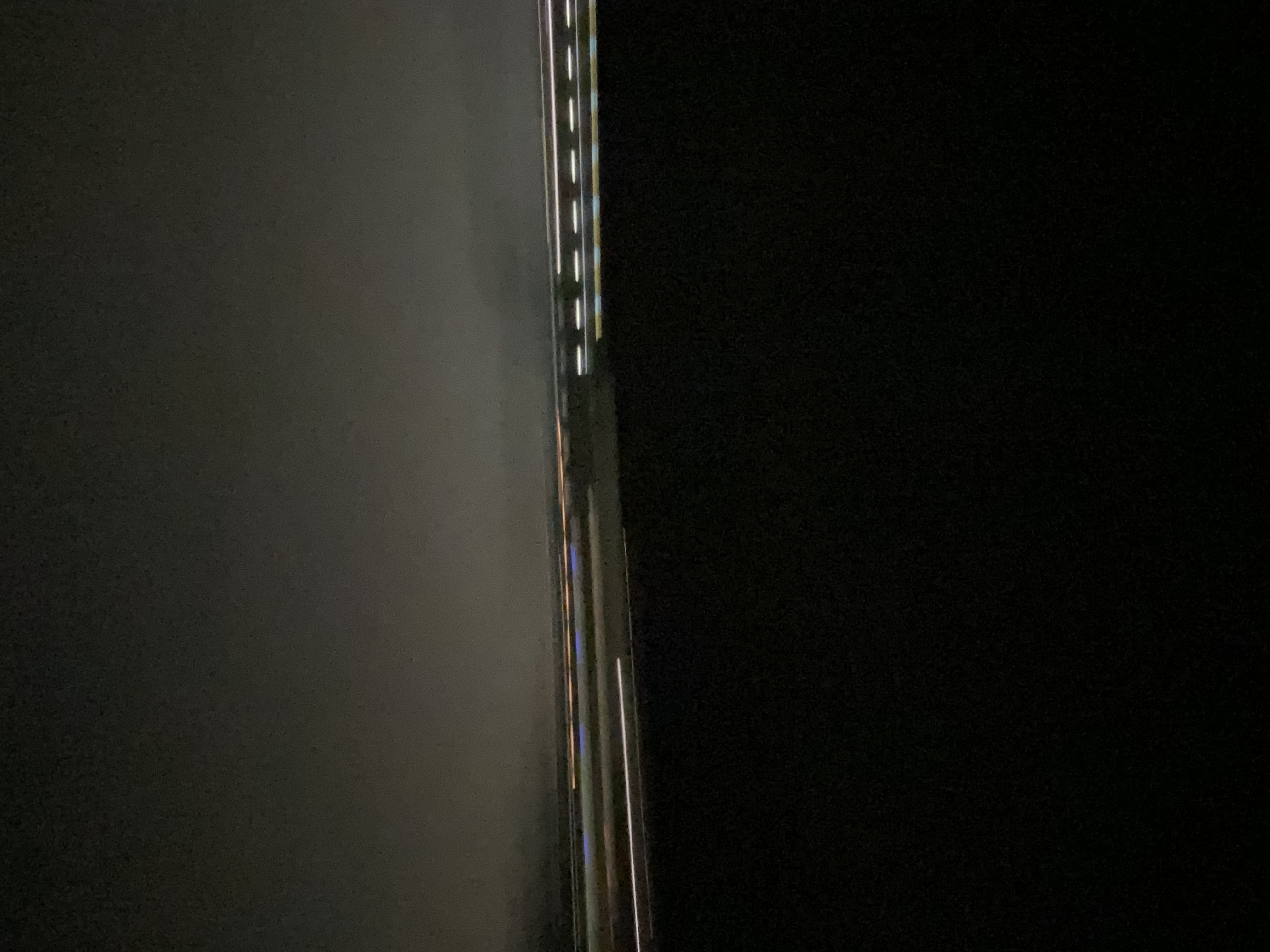 image 2 is a bridge of lights, or a ghost's highway.